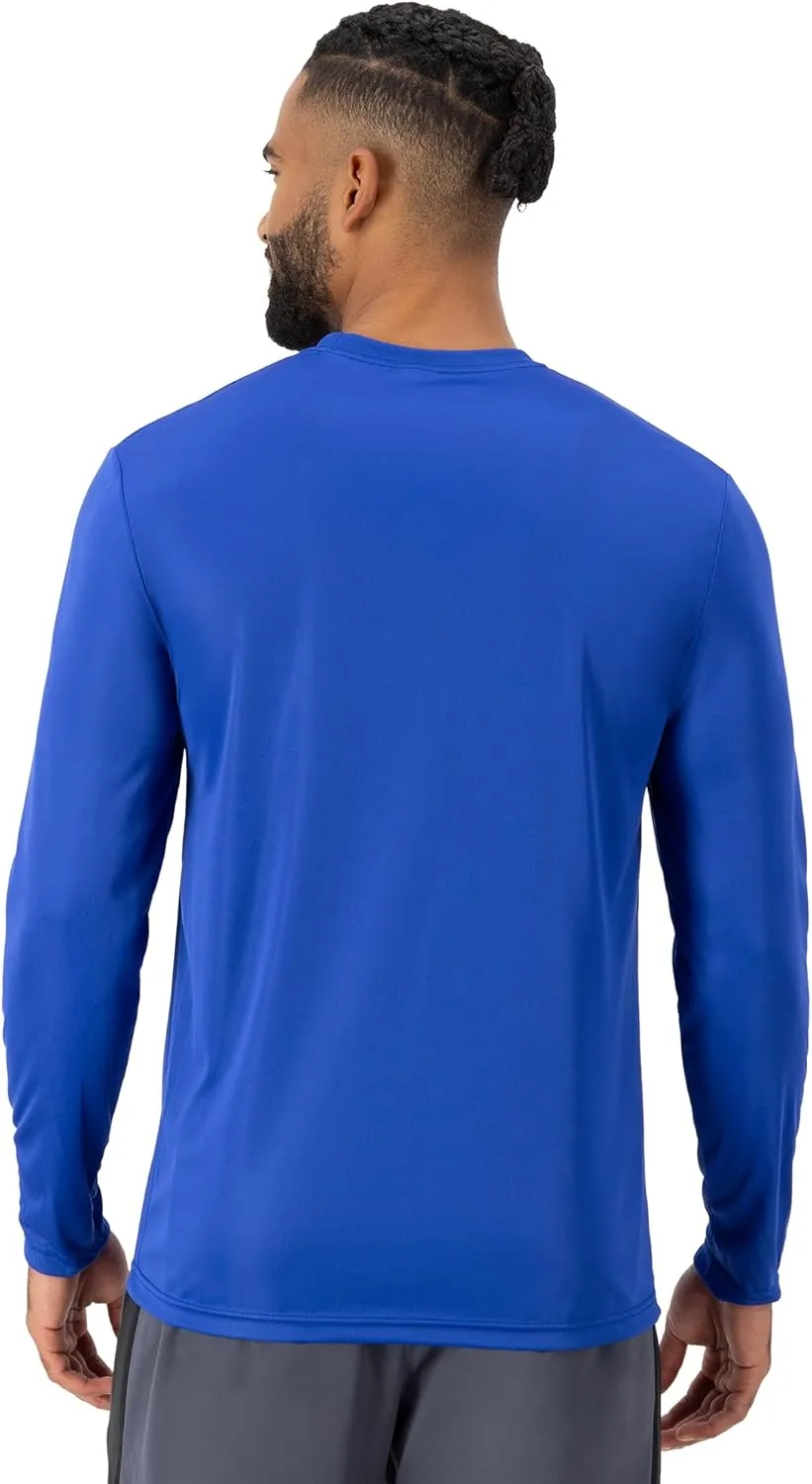 Hanes Sport Men's Long-Sleeve T-Shirt Pack, Cool DRI Moisture-Wicking Performance T-Shirts, Performance Tee, 2-Pack