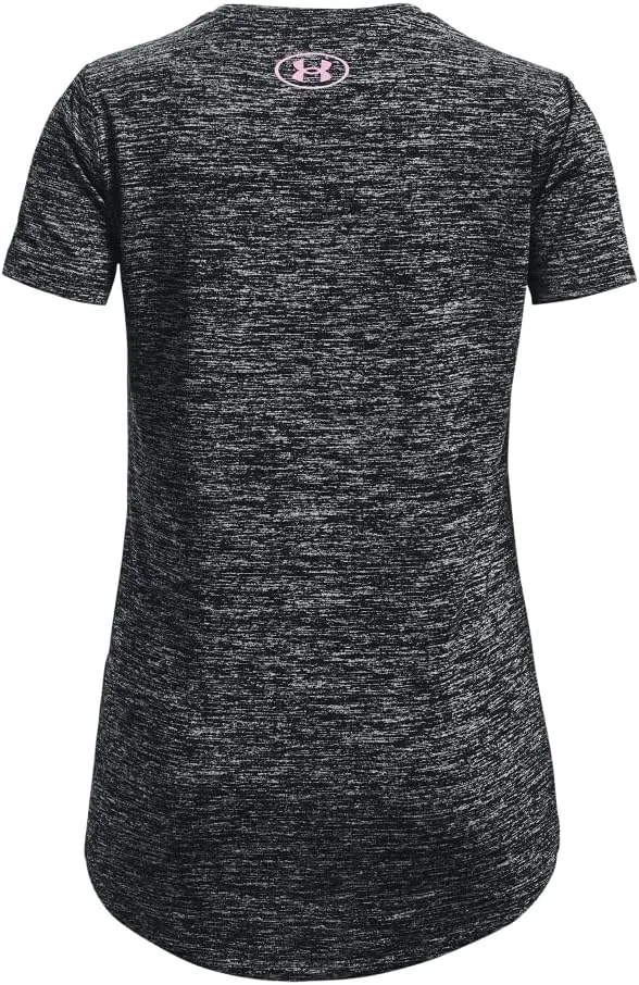 Under Armour Girls' Tech Big Logo Twist Short Sleeve T-Shirt