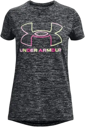 Under Armour Girls' Tech Big Logo Twist Short Sleeve T-Shirt