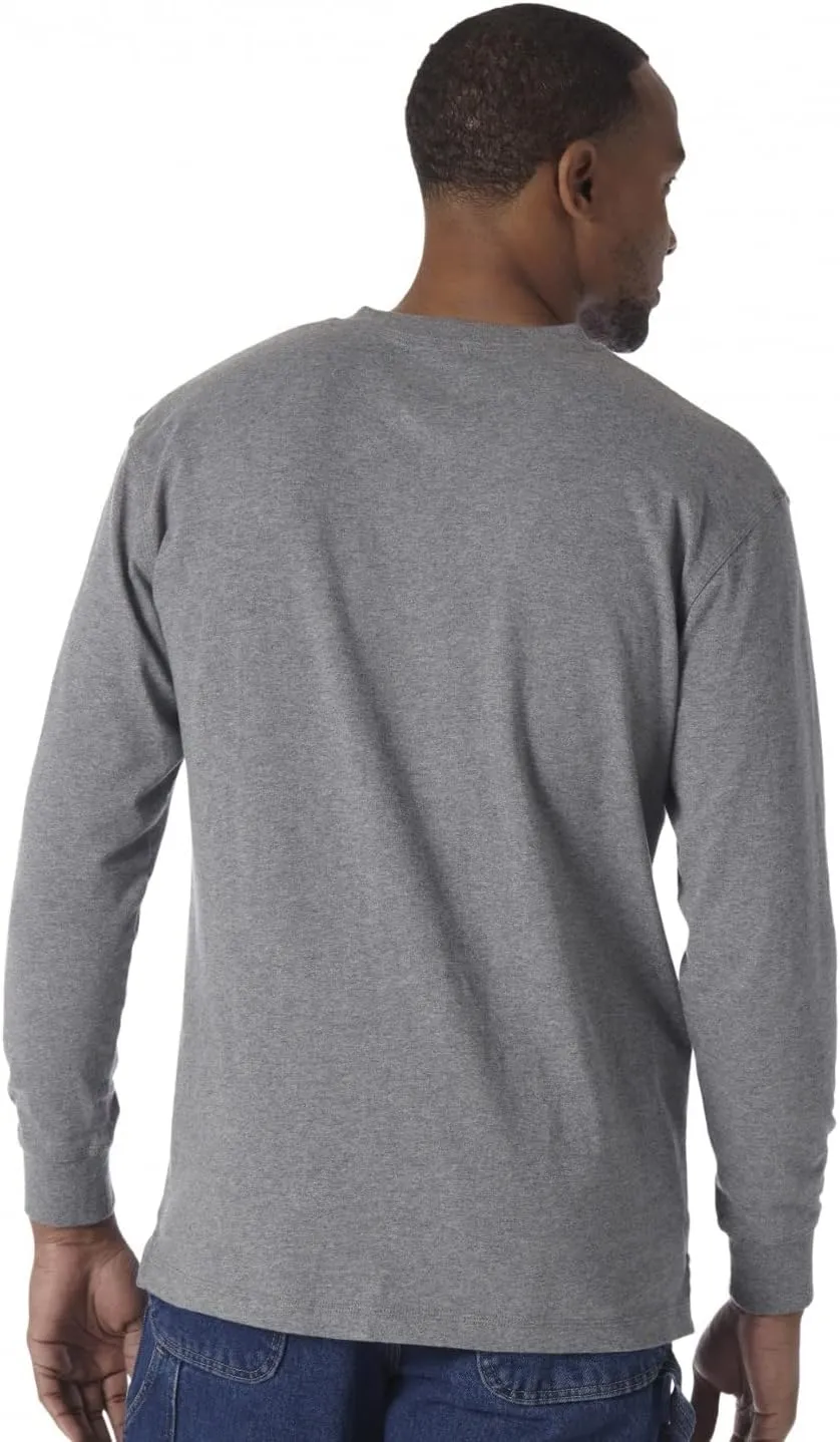 Wrangler Men's Long Sleeve Henley